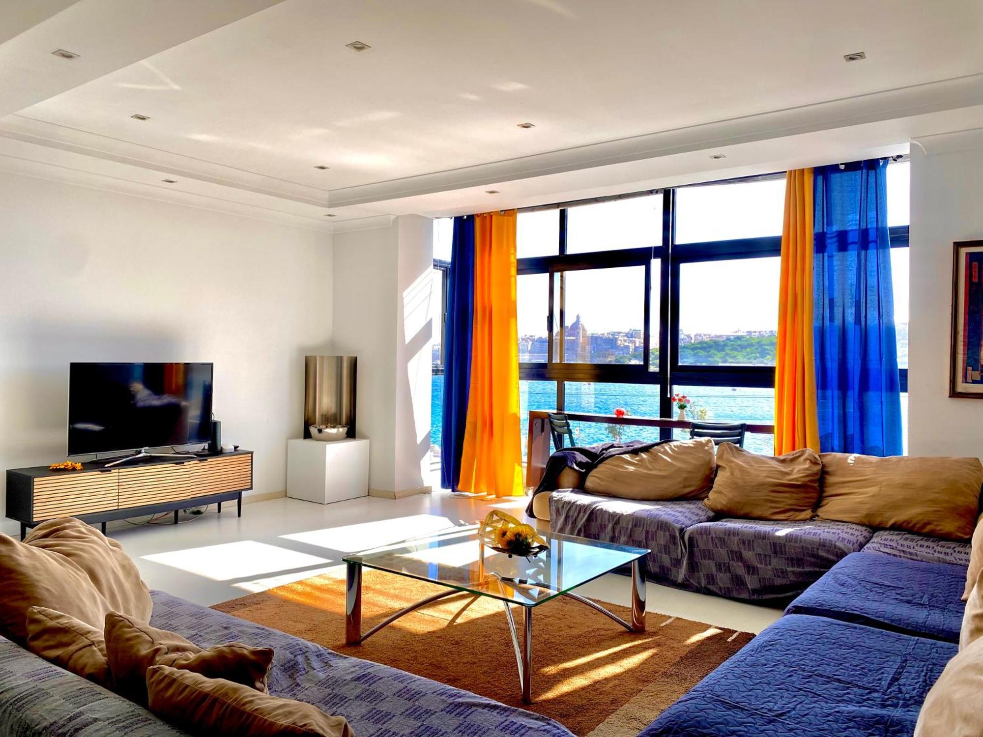 Seafront Harbour Haven - Steps To Ferry, Shops And Beaches Sliema Luaran gambar